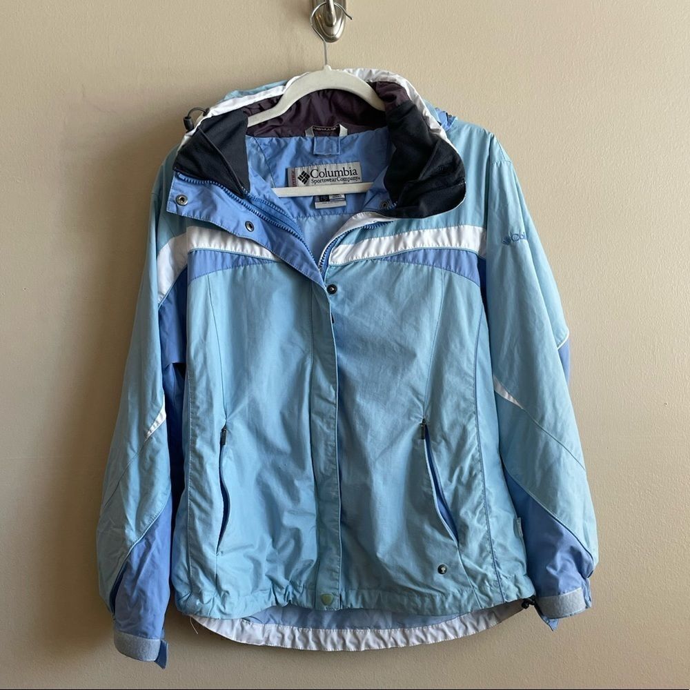 Columbia vertex blue jacket womens